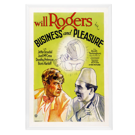 "Business And Pleasure" (1932) Framed Movie Poster