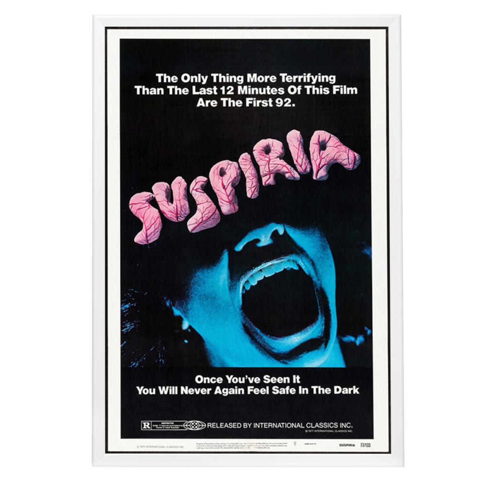 "Suspiria" (1977) Framed Movie Poster