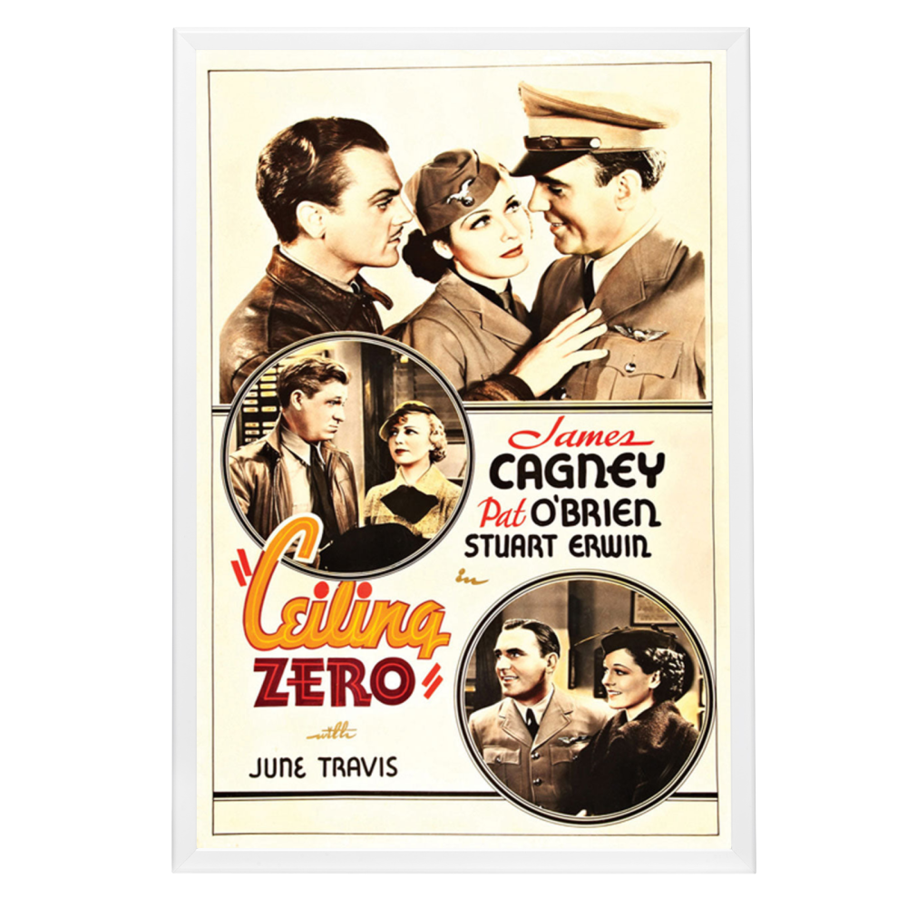 "Ceiling Zero" (1936) Framed Movie Poster