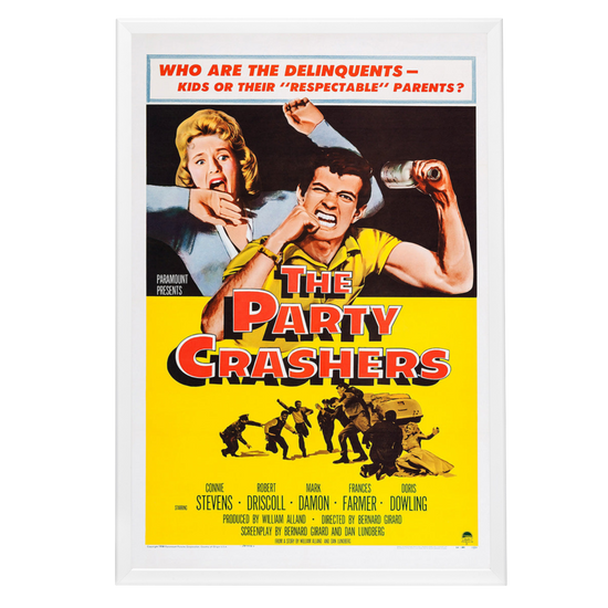 "Party Crashers" (1958) Framed Movie Poster