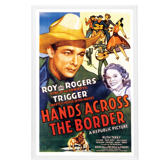 "Hands Across The Border" (1944) Framed Movie Poster