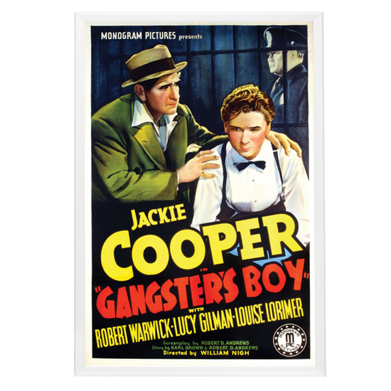 "Gangster's Boy" (1938) Framed Movie Poster