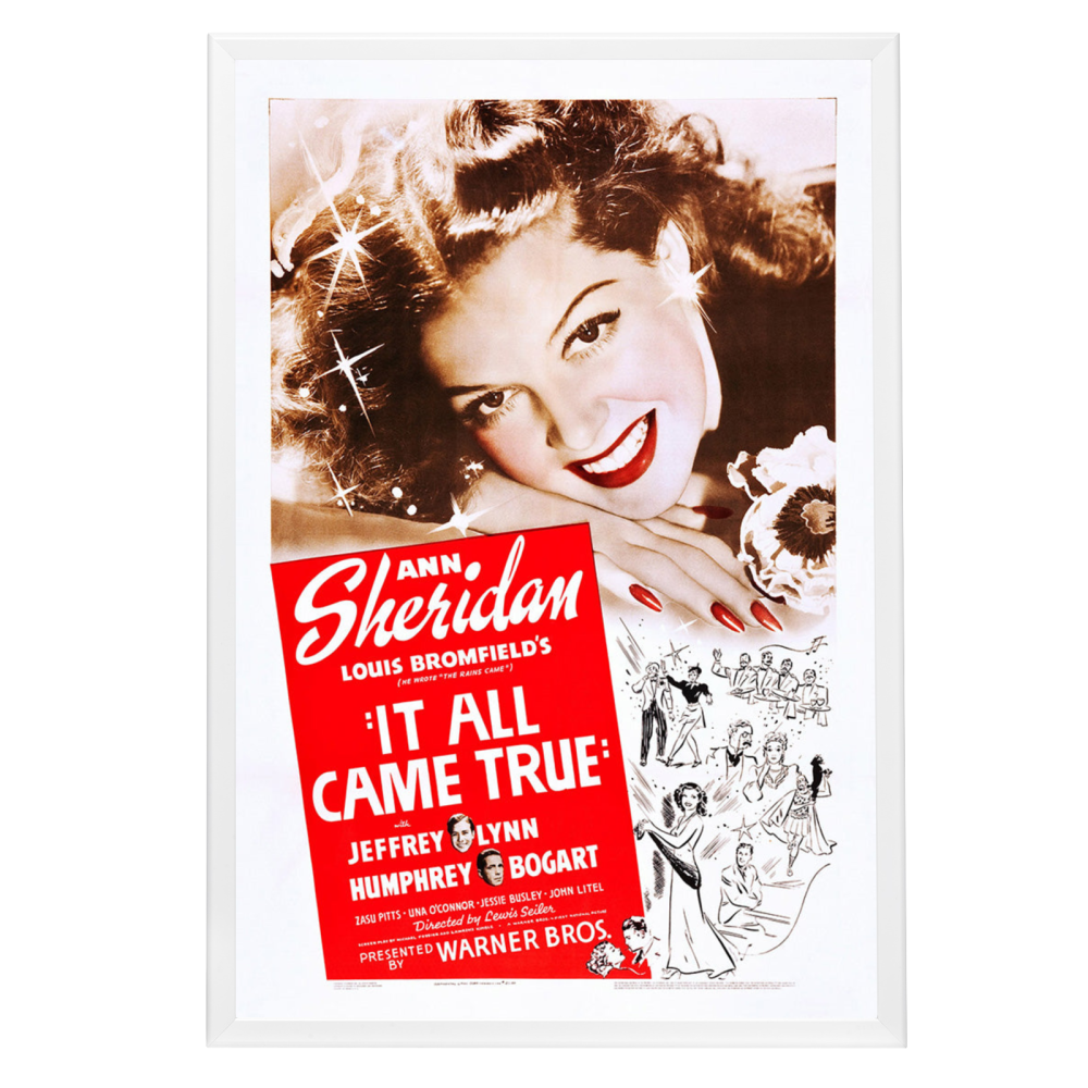 "It All Came True" (1940) Framed Movie Poster