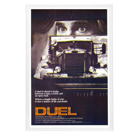 "Duel" (1971) Framed Movie Poster