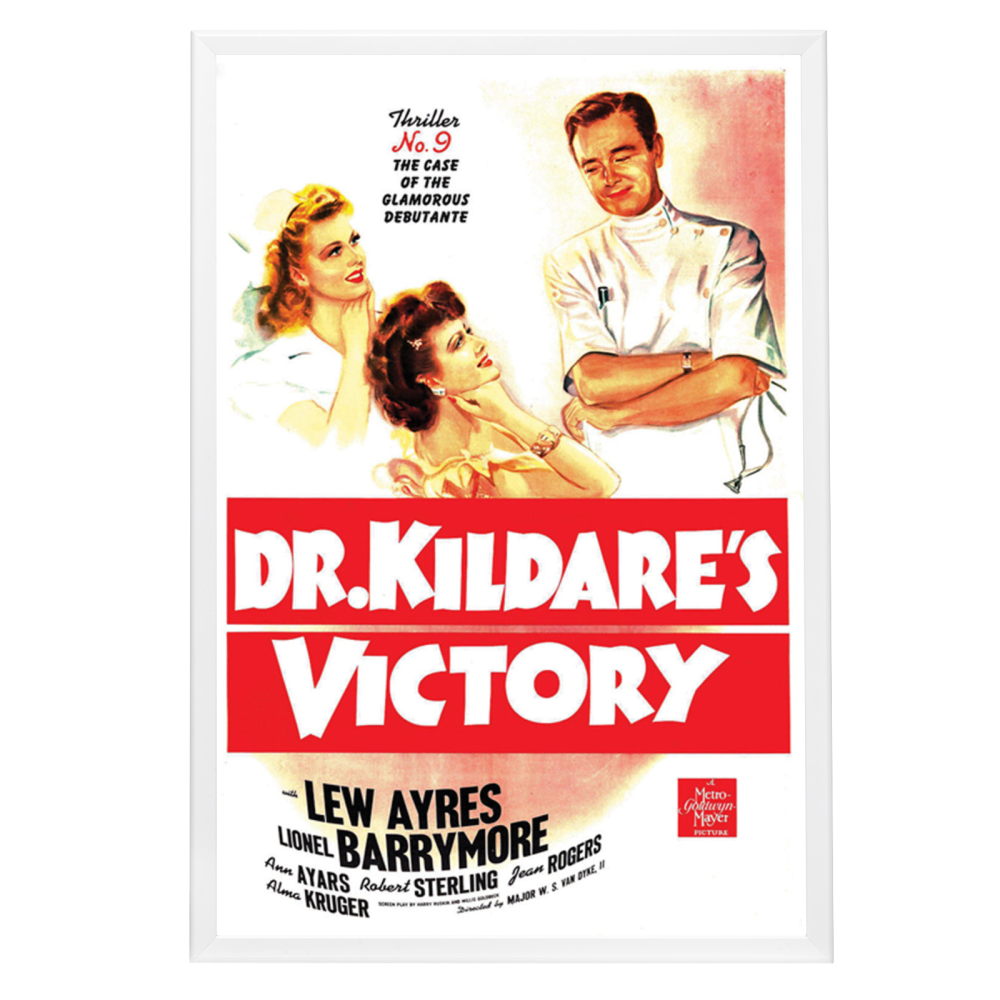 "Dr. Kildare's Victory 'Thriller No. 9" Framed Movie Poster