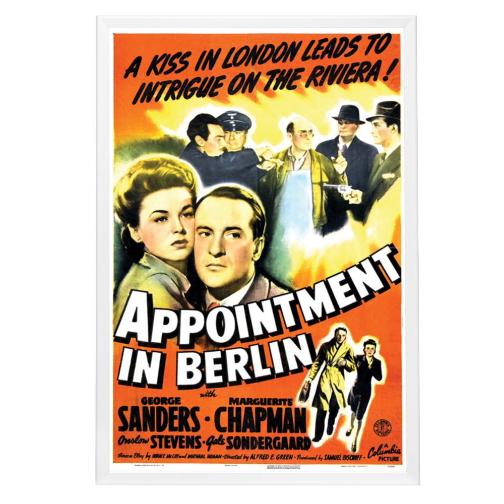 "Appointment In Berlin" (1943) Framed Movie Poster