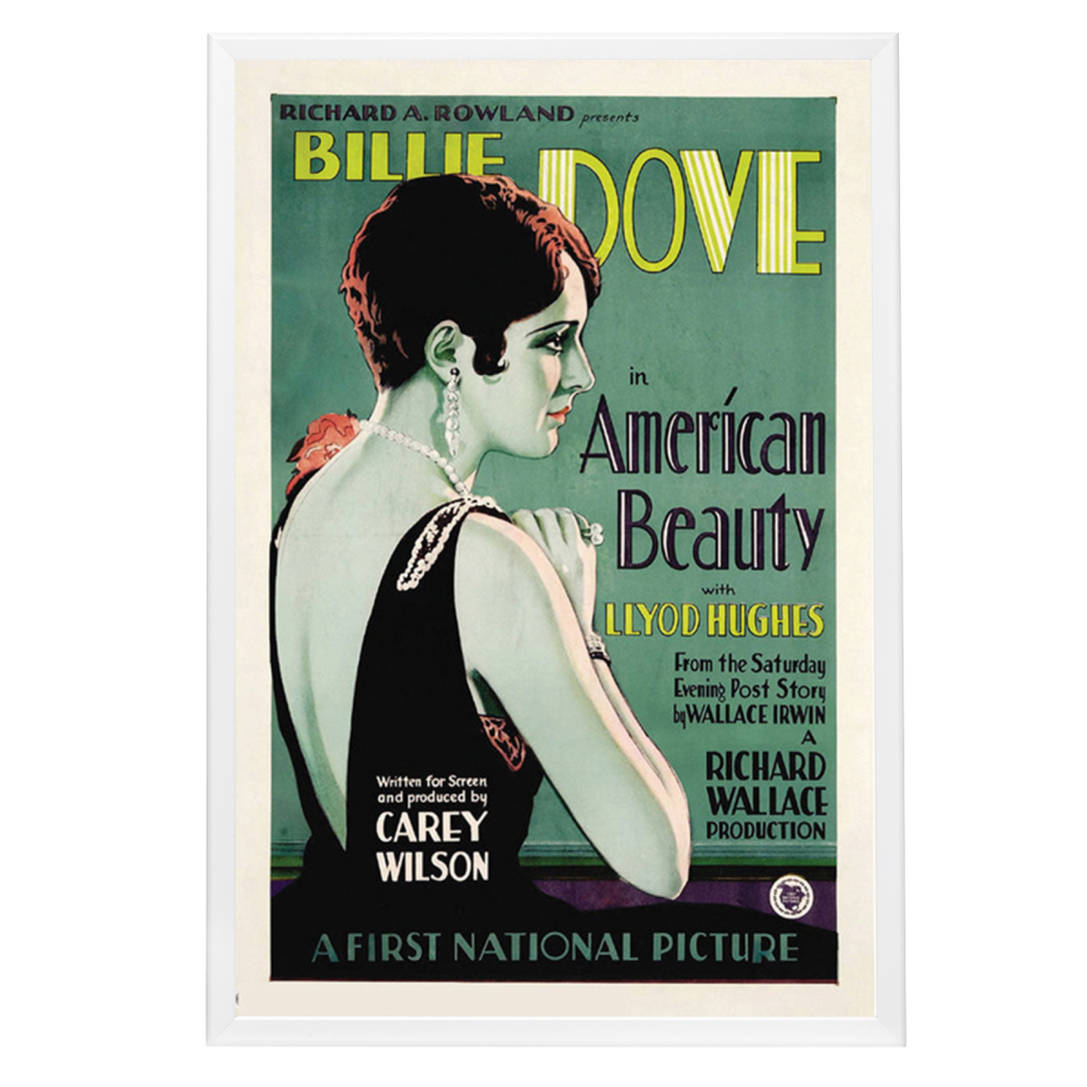 "American Beauty" (1927) Framed Movie Poster