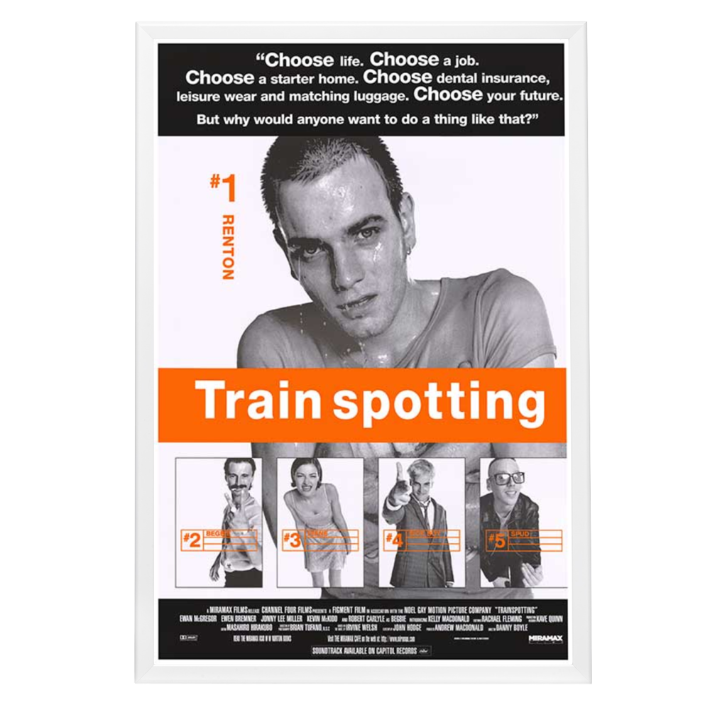 "Trainspotting" (1996) Framed Movie Poster