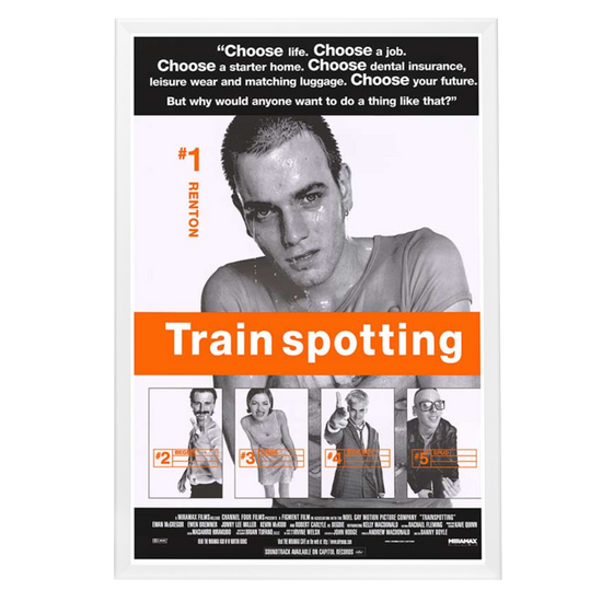 "Trainspotting" (1996) Framed Movie Poster