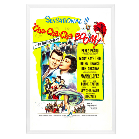 "Cha-Cha-Cha Boom!" (1956) Framed Movie Poster