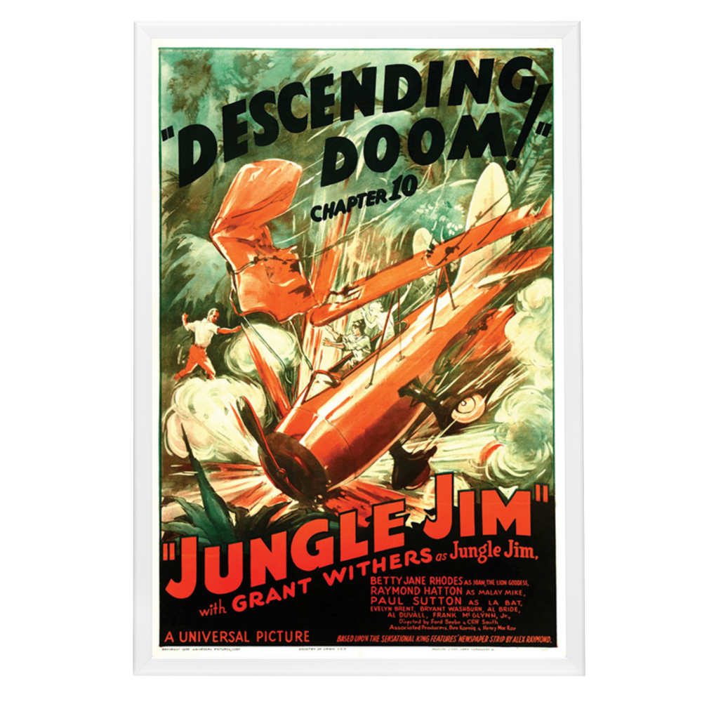 "Jungle Jim" (1937) Framed Movie Poster