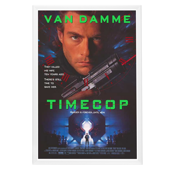 "Timecop" (1994) Framed Movie Poster