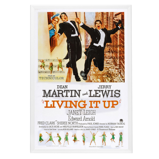 "Living It Up" (1954) Framed Movie Poster