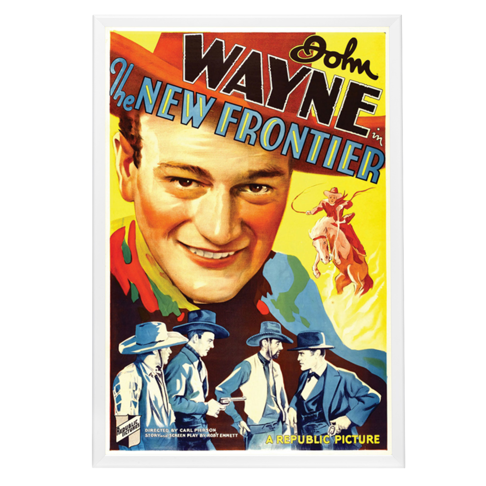 "New Frontier" (1939) Framed Movie Poster