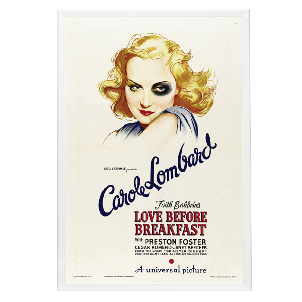 "Love Before Breakfast" (1936) Framed Movie Poster