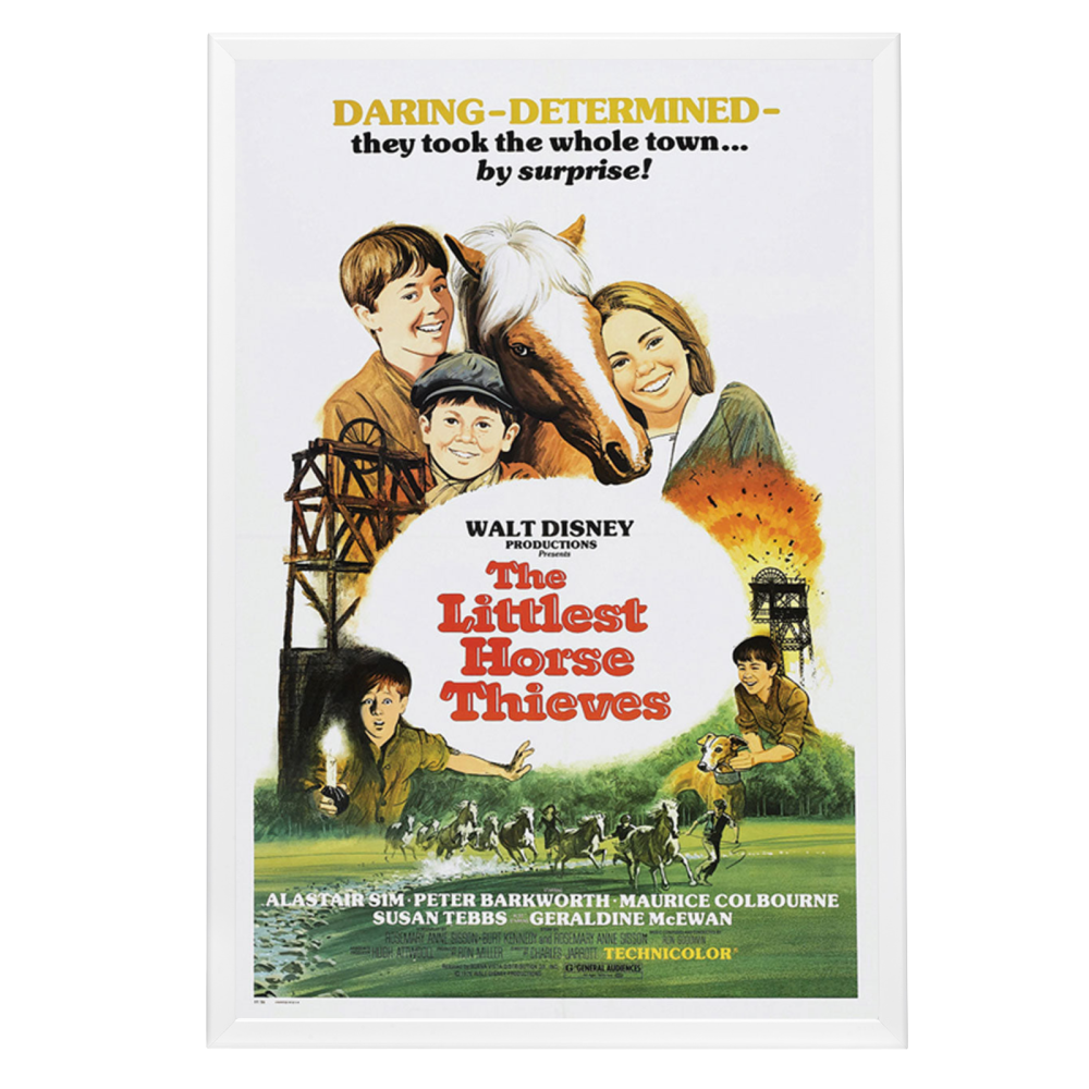 "Littlest Horse Thieves" (1976) Framed Movie Poster