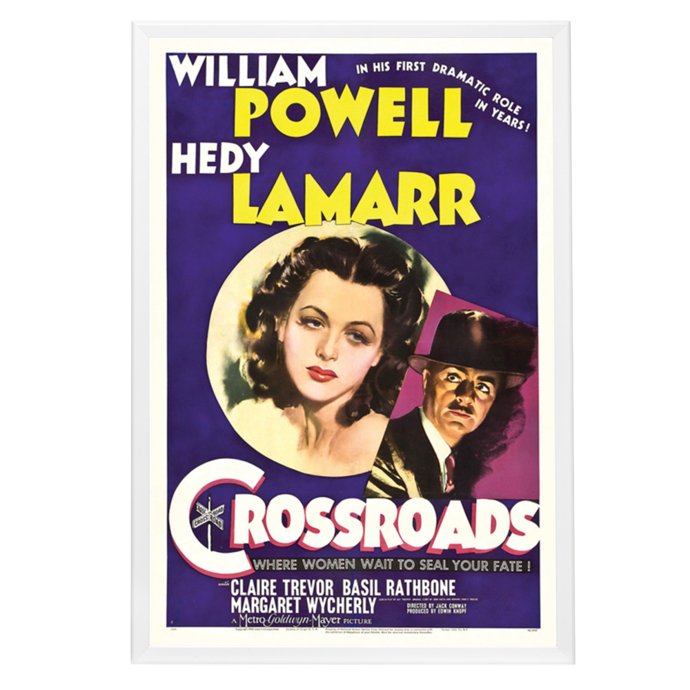 "Crossroads" (1942) Framed Movie Poster