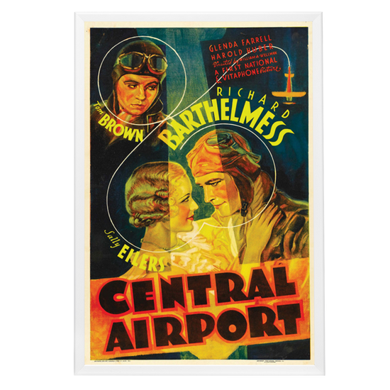 "Central Airport" (1933) Framed Movie Poster