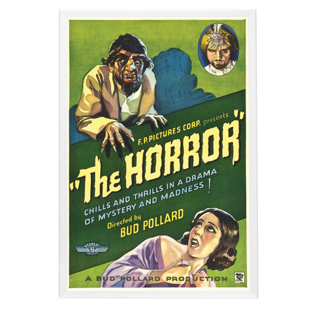 "Horror" (1932) Framed Movie Poster