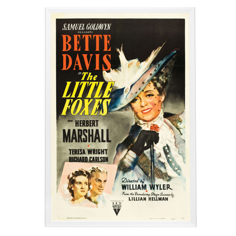 "Little Foxes" (1941) Framed Movie Poster