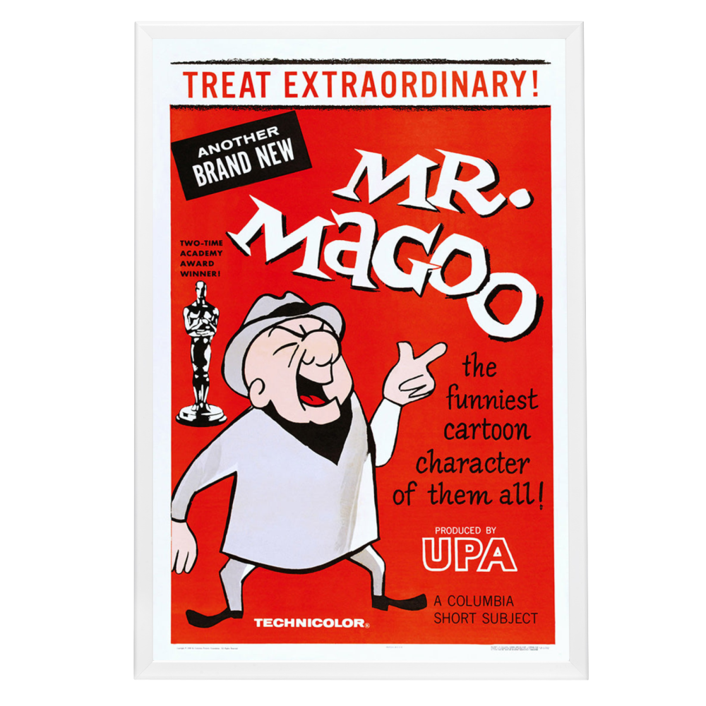"Mr. Magoo" Framed Movie Poster