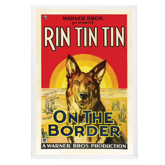 "On The Border" (1930) Framed Movie Poster