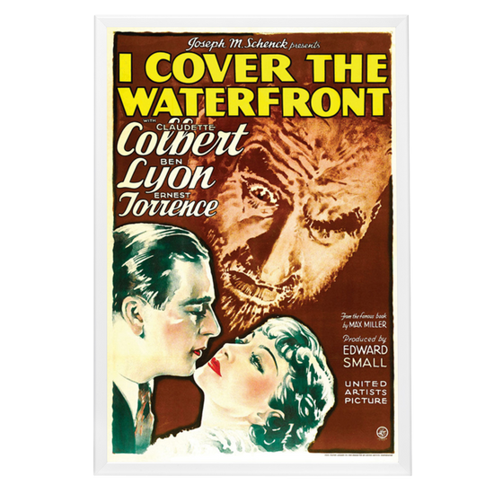 "I Cover The Waterfront" (1933) Framed Movie Poster