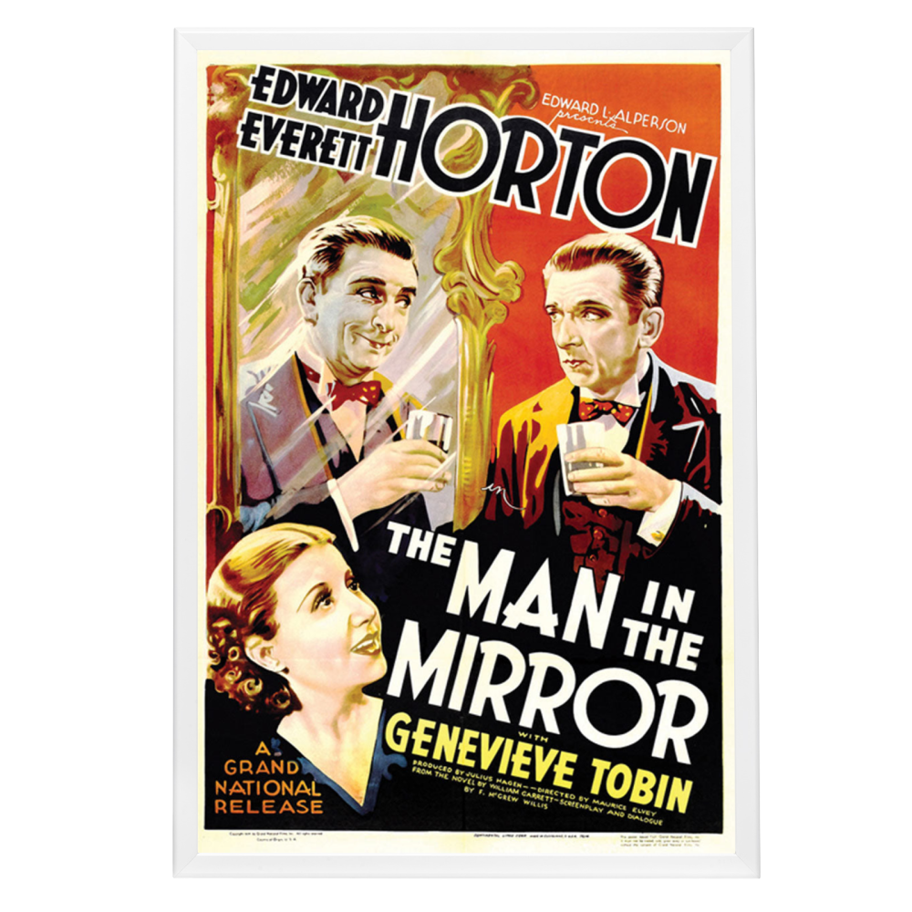 "Man In The Mirror" (1936) Framed Movie Poster