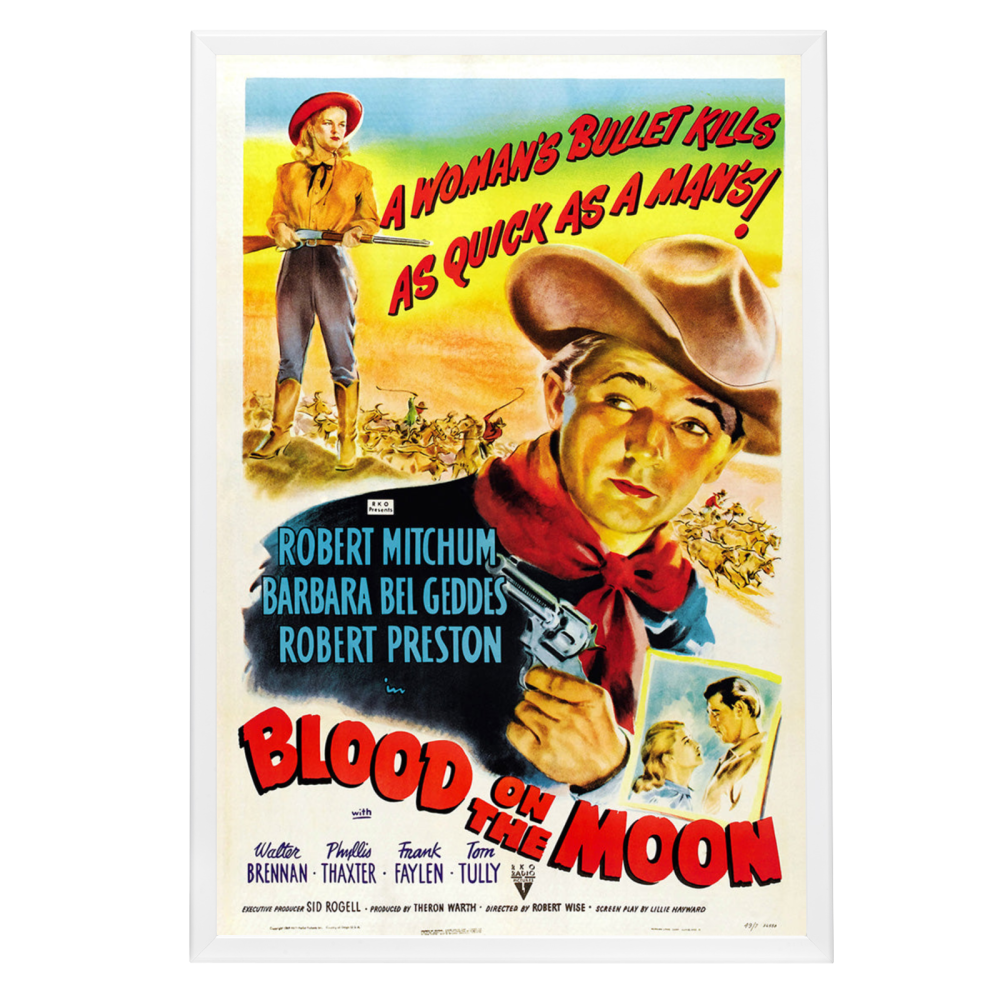 "Blood On The Moon" (1948) Framed Movie Poster