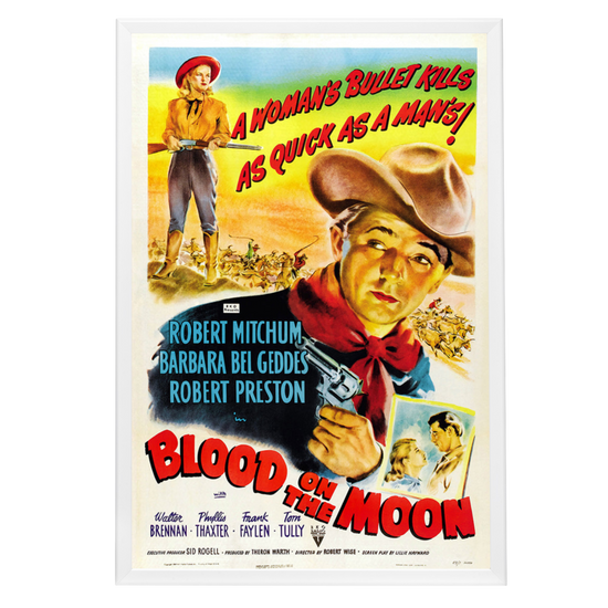 "Blood On The Moon" (1948) Framed Movie Poster