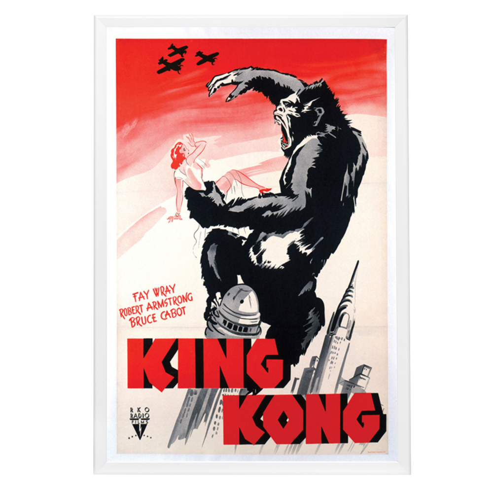 "King Kong" (1933) Framed Movie Poster