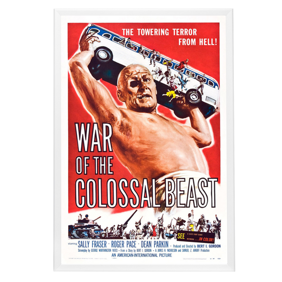 "War Of The Colossal Beast" (1958) Framed Movie Poster