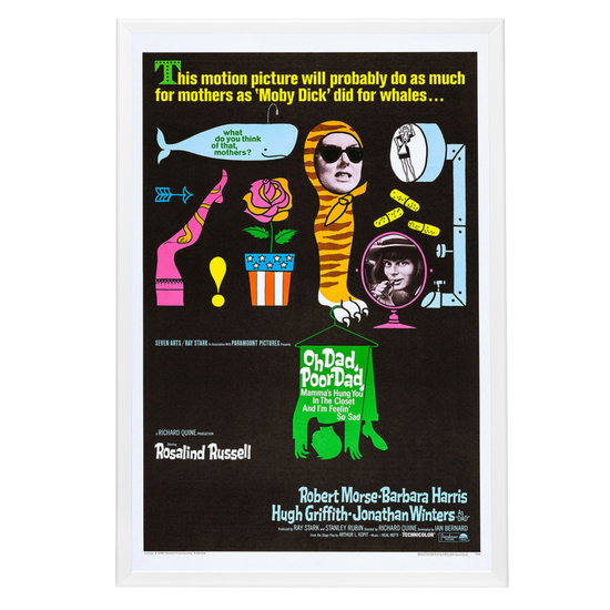 "Oh Dad Poor Dad" (1967) Framed Movie Poster