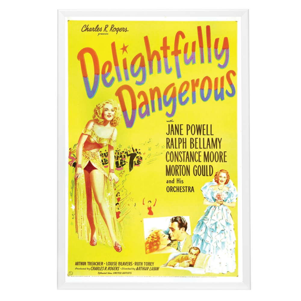 "Delightfully Dangerous" (1945) Framed Movie Poster