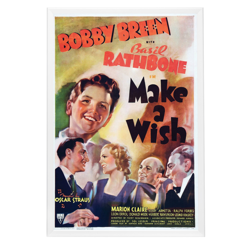 "Make A Wish" (1937) Framed Movie Poster