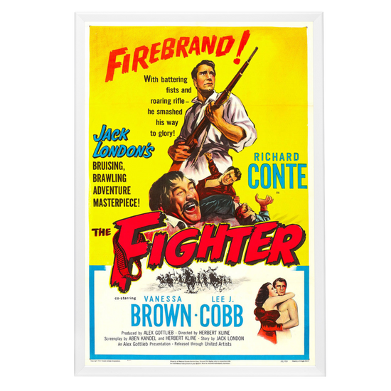 "Fighter" (1952) Framed Movie Poster