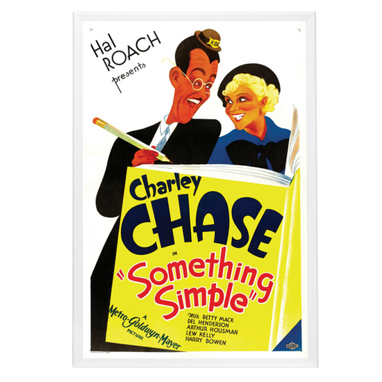 "Something Simple" (1934) Framed Movie Poster