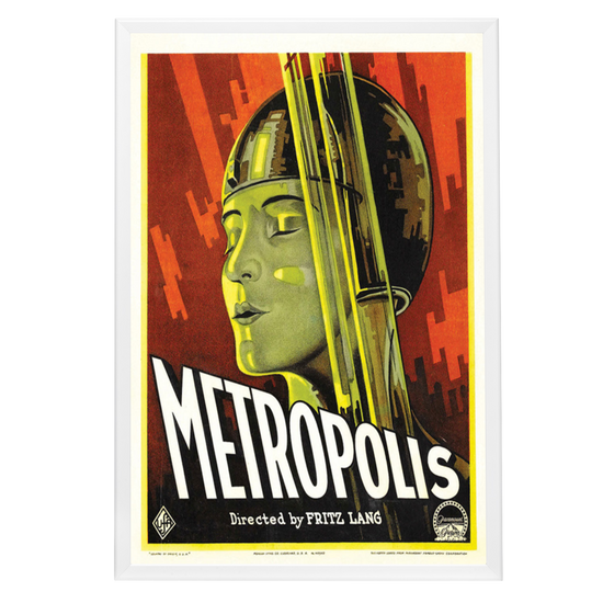 "Metropolis" (1927) Framed Movie Poster