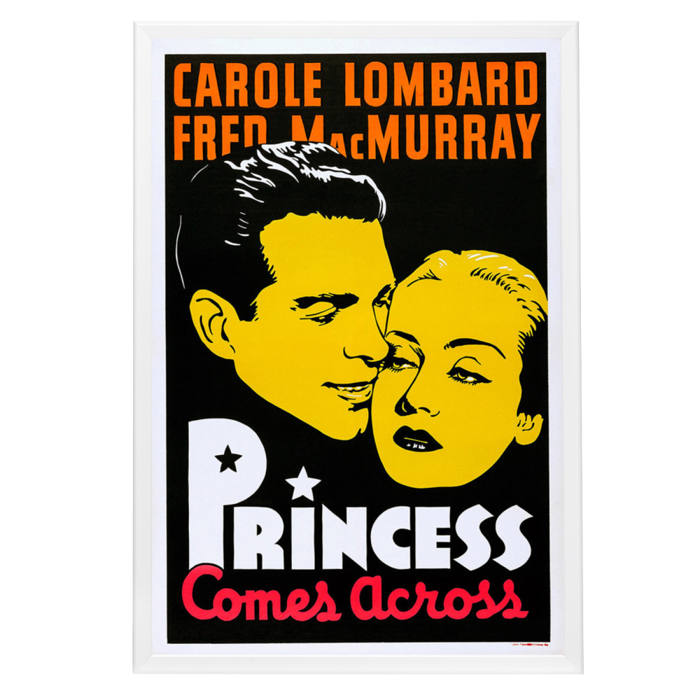 "Princess Comes Across" (1936) Framed Movie Poster