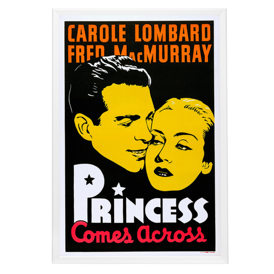 "Princess Comes Across" (1936) Framed Movie Poster