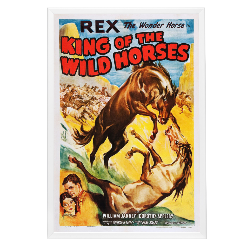 "King Of The Wild Horses" (1933) Framed Movie Poster