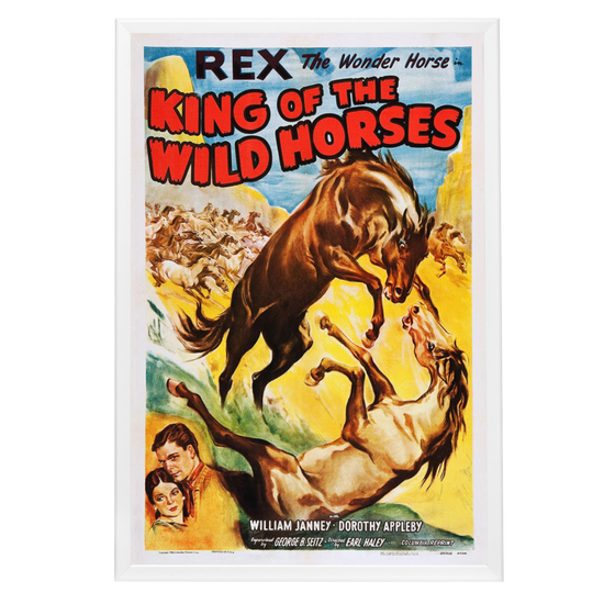 "King Of The Wild Horses" (1933) Framed Movie Poster