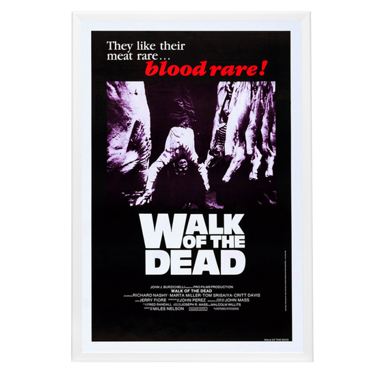 "Walk Of The Dead" (1973) Framed Movie Poster