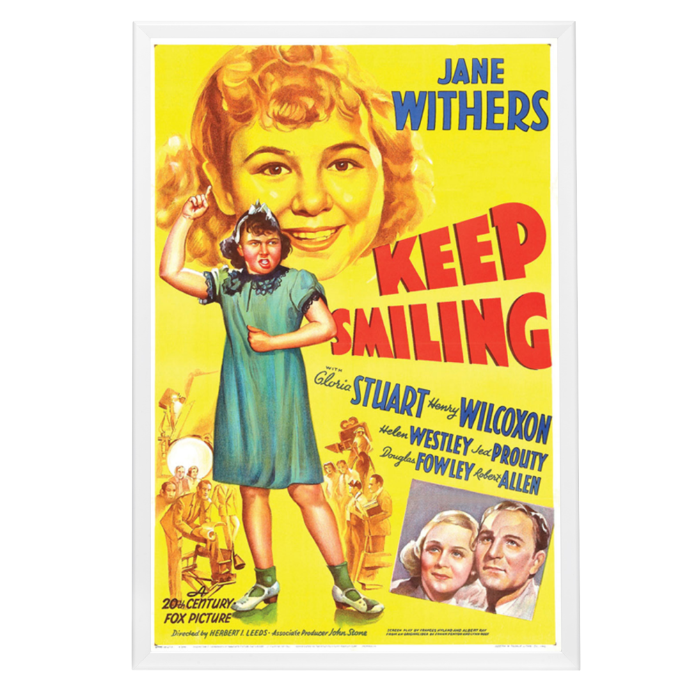 "Keep Smiling" (1938) Framed Movie Poster