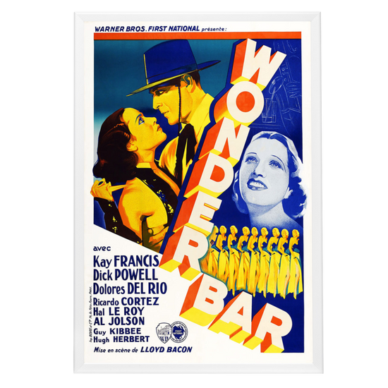 "Wonder Bar" (1934) Framed Movie Poster