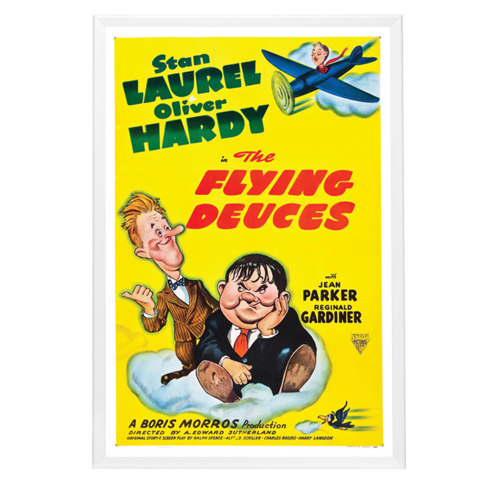 "Flying Deuces" (1939) Framed Movie Poster