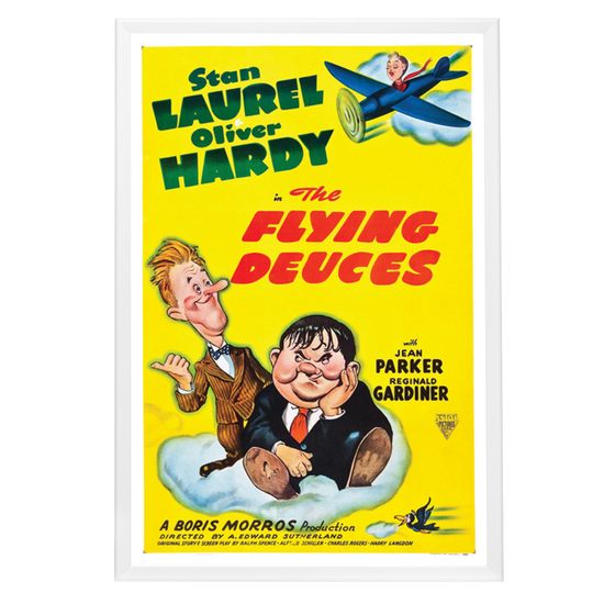 "Flying Deuces" (1939) Framed Movie Poster