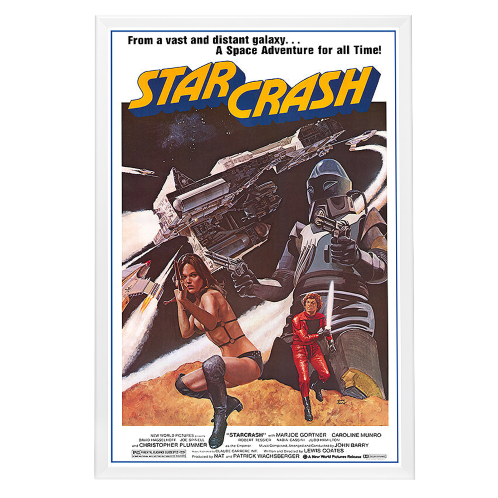 "Starcrash" (1979) Framed Movie Poster