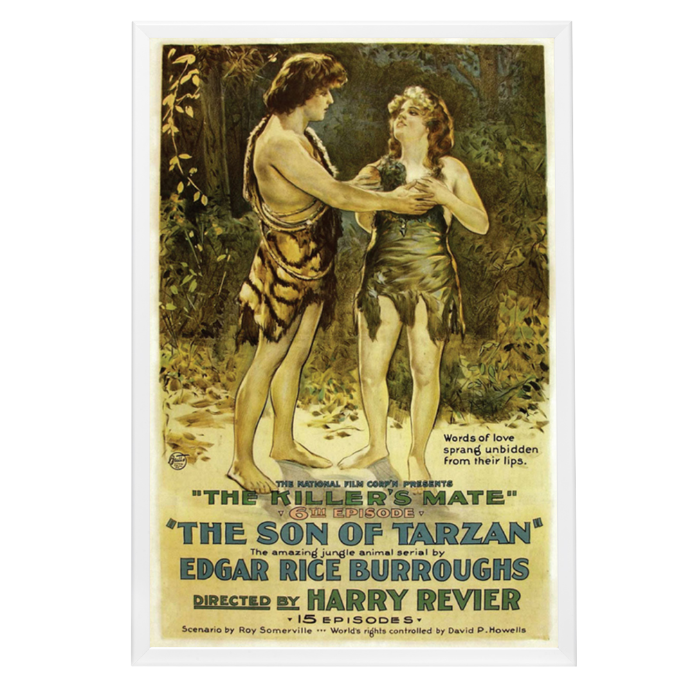 "Son Of Tarzan" (1920) Framed Movie Poster