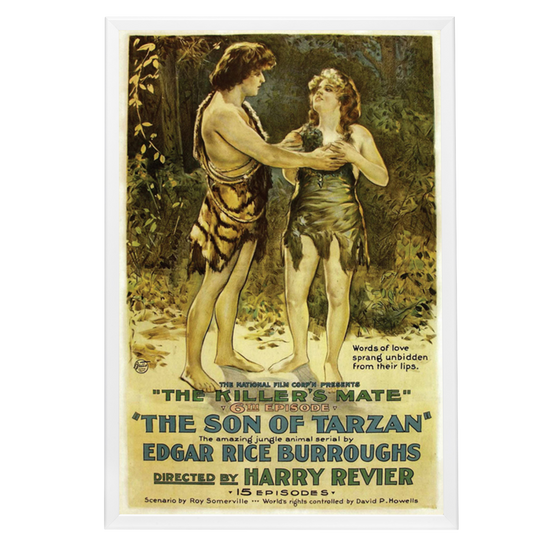 "Son Of Tarzan" (1920) Framed Movie Poster